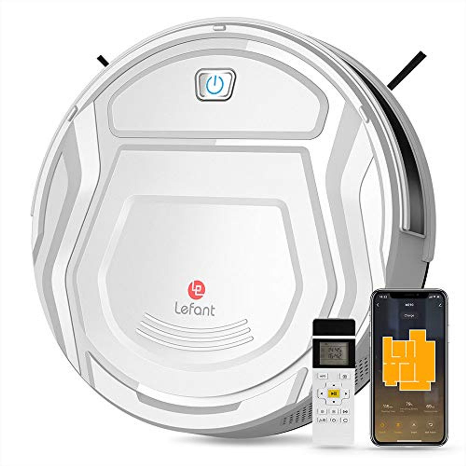 lefant robot vacuum blinking red